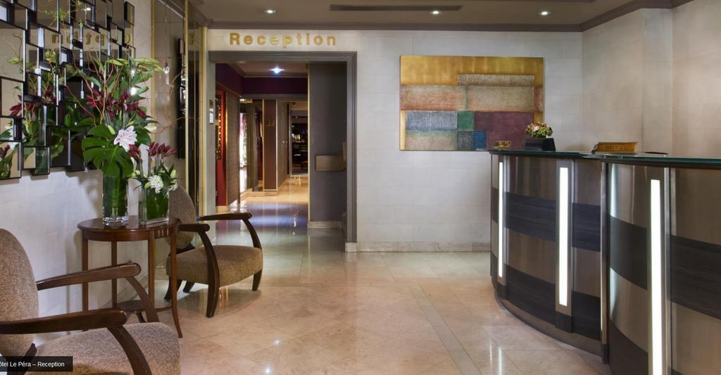 Hotel Le Pera Paris Interiør billede